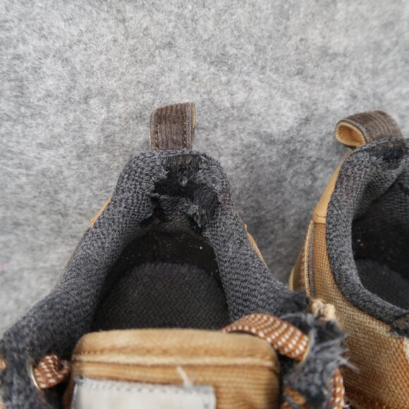 Nike Shoes 6Y Air Force 1 Low Carhartt WIP Ale Brown GS Sneakers Canvas Corduroy - Picture 4 of 16